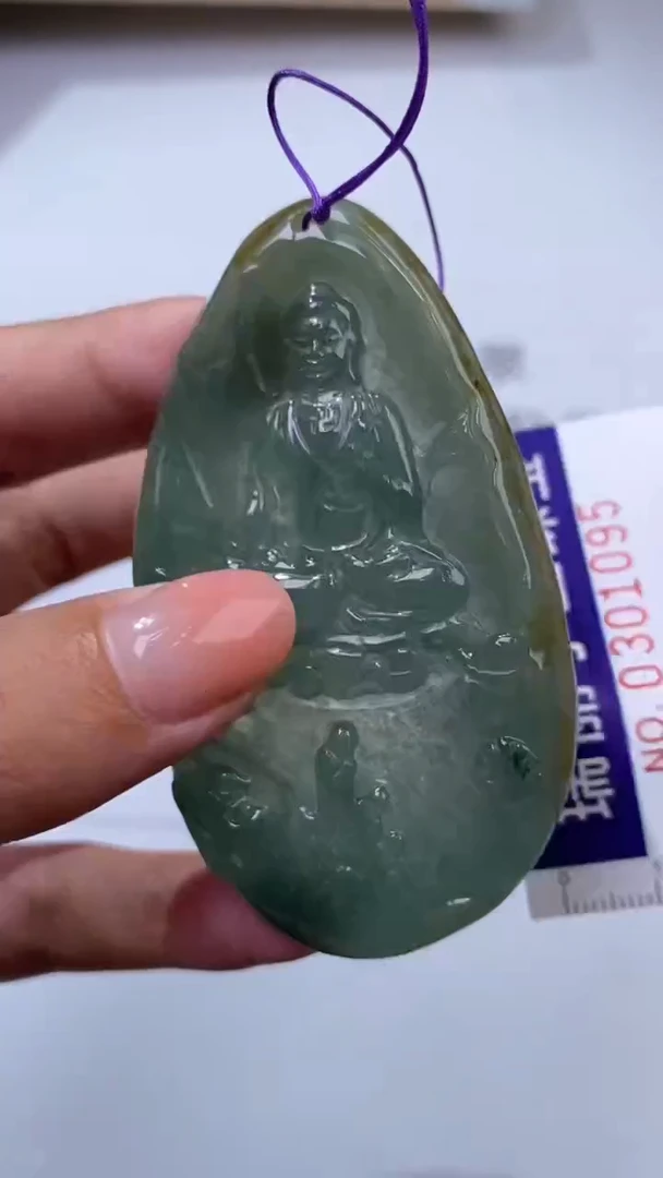 翡翠未镶嵌颈饰306115
