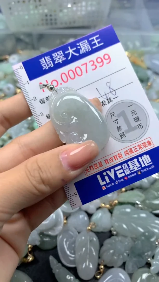 颈饰未镶嵌翡翠7399