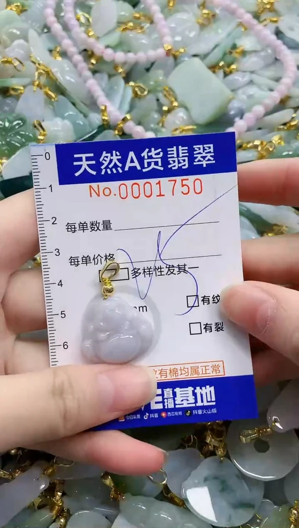 颈饰未镶嵌翡翠天然A货翡翠