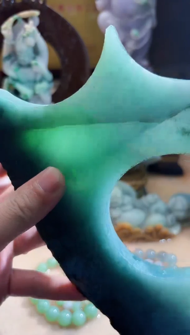 未镶嵌挂件翡翠A货张麦7869