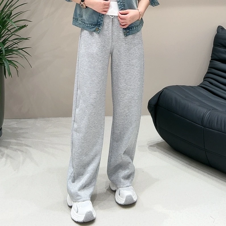 【春季新款】韩版拼接显瘦空气云朵弯弯裤602