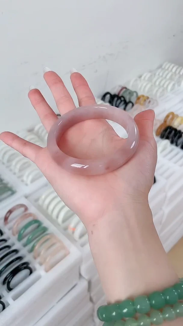 未镶嵌手镯石英质玉TH74-59