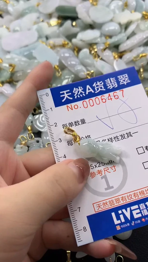翡翠未镶嵌颈饰天然A货翡翠