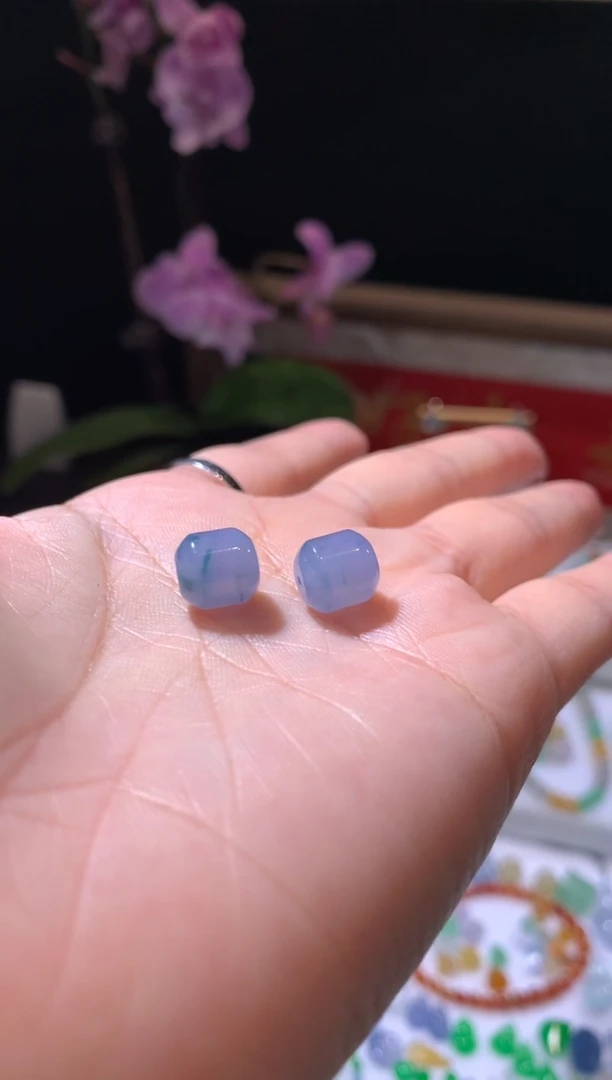 未镶嵌定制翡翠9*9珠子一颗多样性发货一件发货