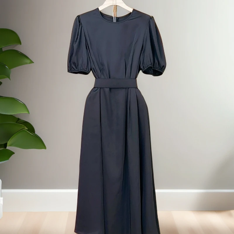 现货【RG051】2025新款时尚气质百搭减龄显瘦新款女装连衣裙