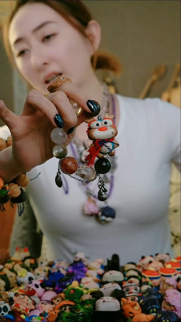 星月菩提吊坠大佬龙水水手串