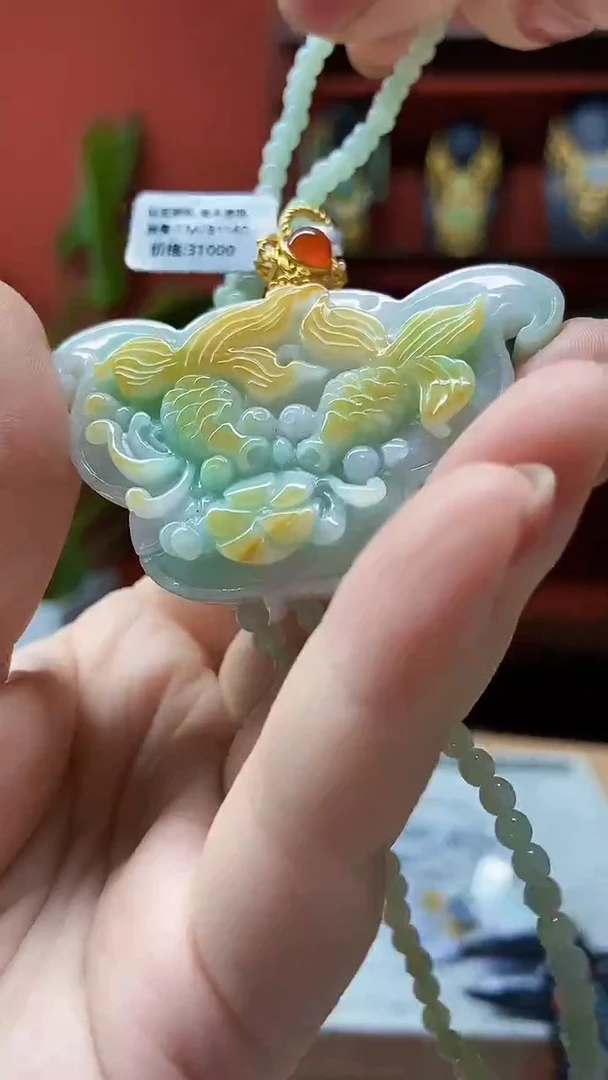 颈饰未镶嵌翡翠翡翠吊坠