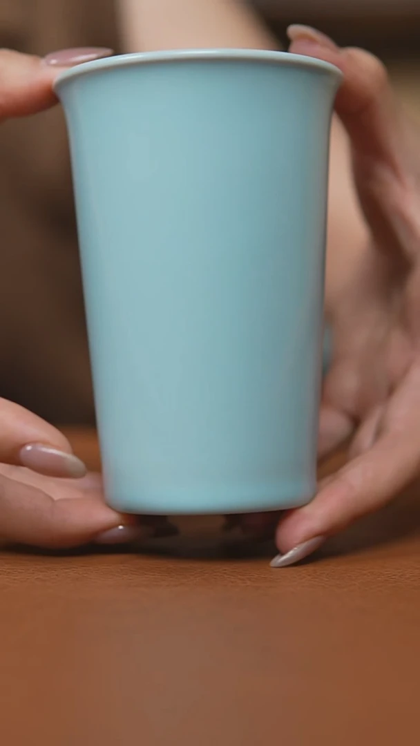 杯仿古宋臻釉可乐杯