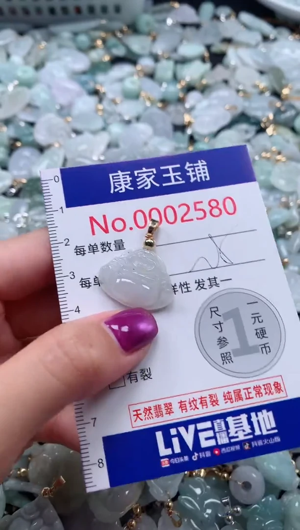 颈饰未镶嵌翡翠2580