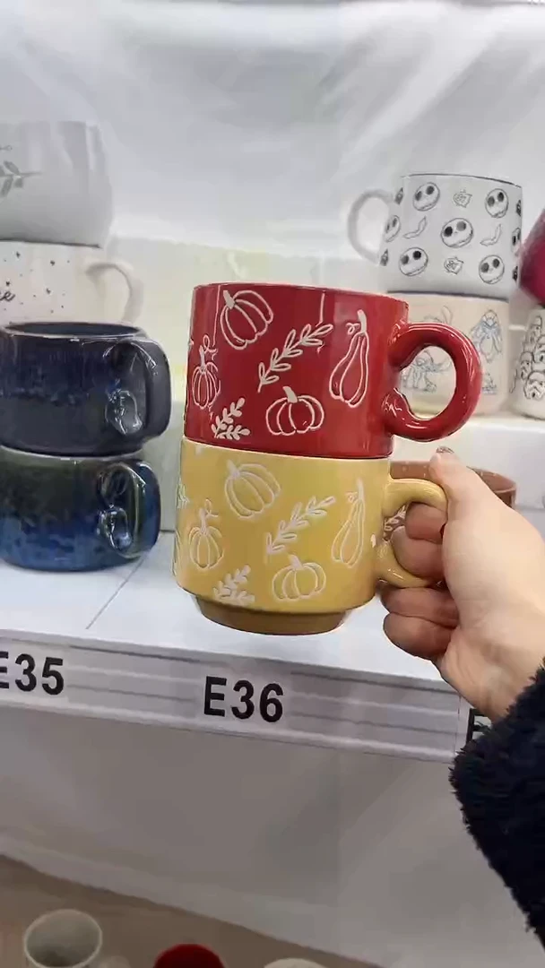 【闪购商品】杯默认微瑕 高温陶瓷杯