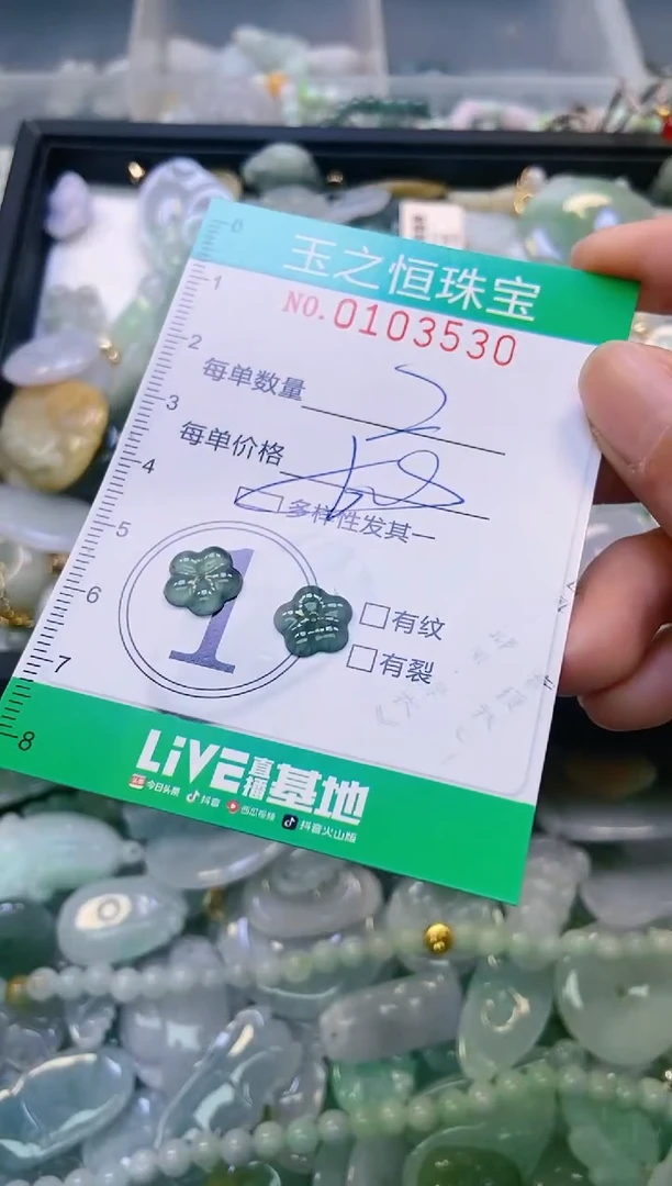 翡翠未镶嵌颈饰闪购01035130多样性发其一