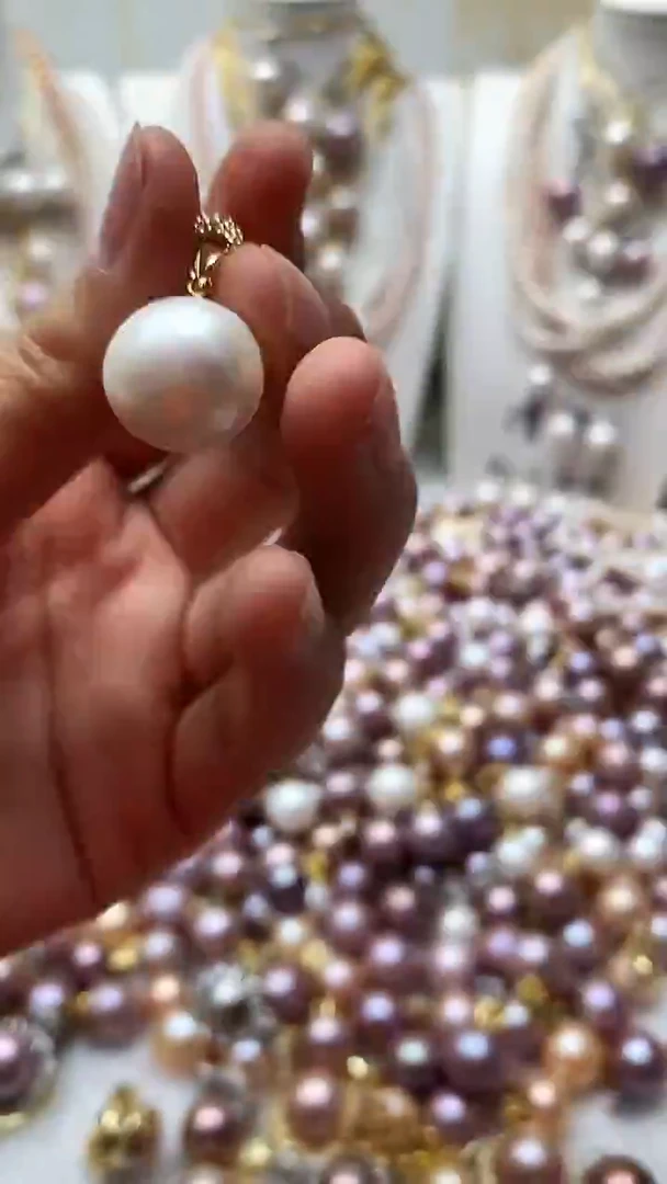 颈饰未镶嵌淡水珍珠413