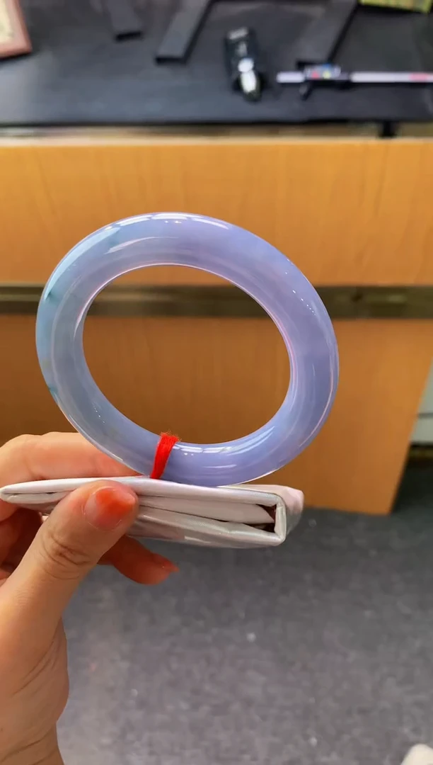 未镶嵌手镯翡翠-Q22 圈口54.3 全款7.6万 定金2万