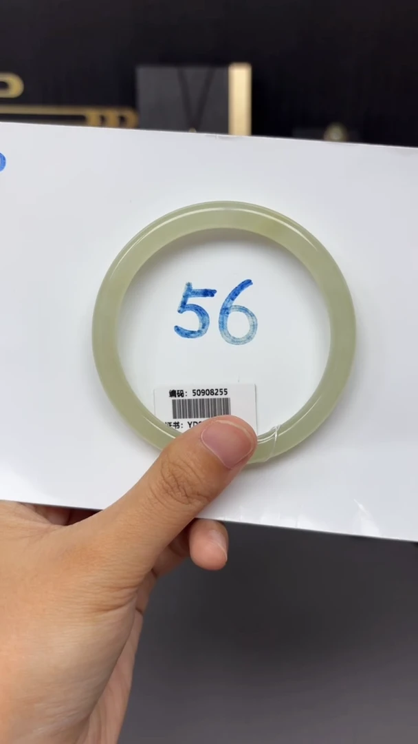 未镶嵌手镯和田玉8255