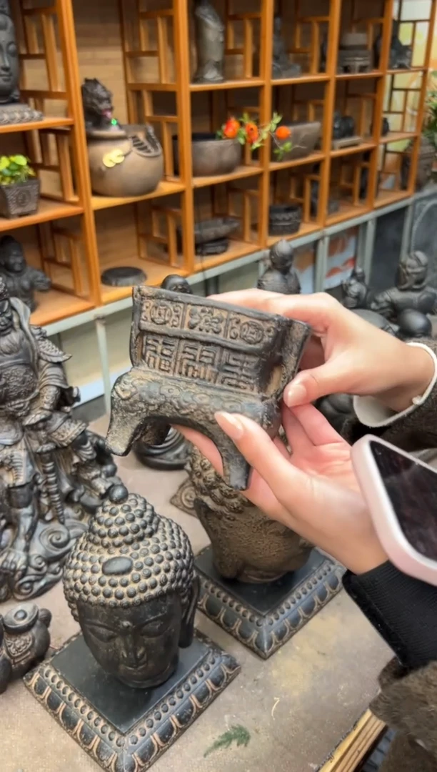 陶土【火山泥】香炉