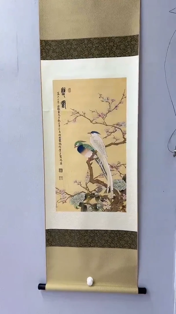 国画吴丽珠-2平尺-国画作品-花鸟原作