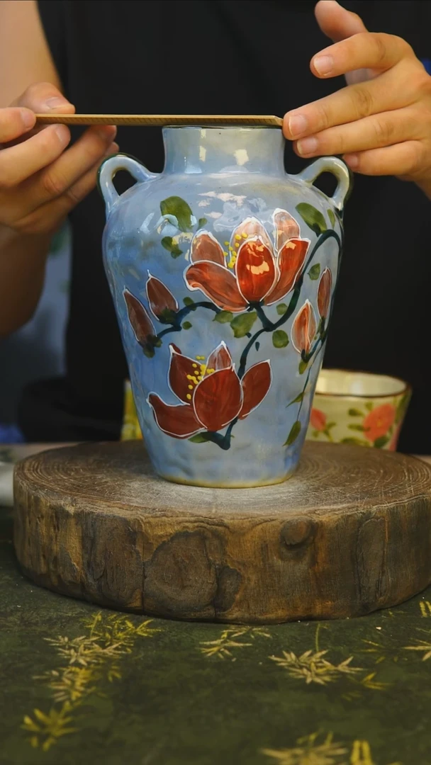 104景德镇手工高温釉下彩