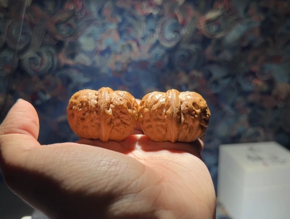 吊坠文玩核桃45  全品 元宝