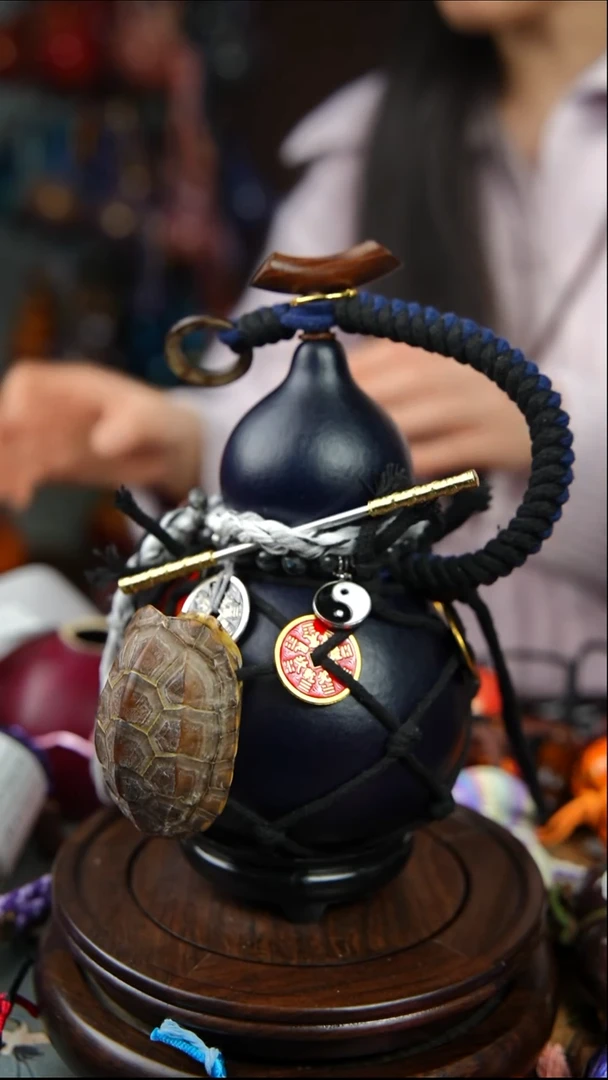 147号500ml左右非遗大漆酒葫芦