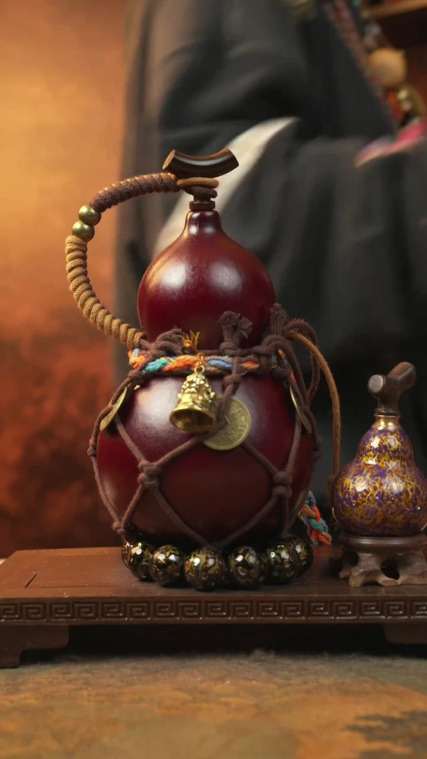 128大漆一物一拍记葫堂出品【不带手串】