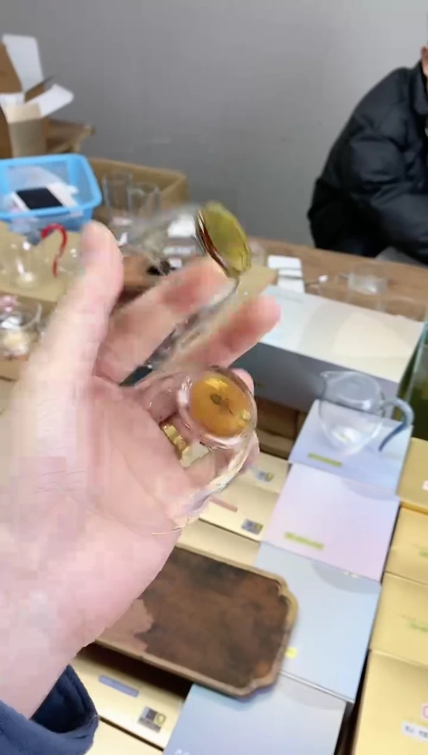 【闪购商品】禾器韵杯对杯琥珀色