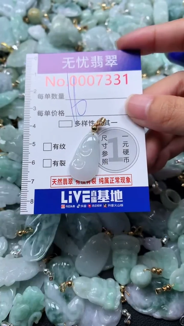 颈饰未镶嵌翡翠7331