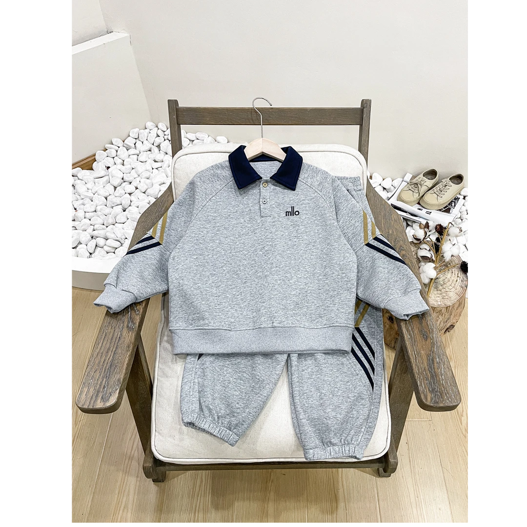 【9月10新款】童装男儿童运动休闲套装2025春秋新款两件套MMT831312