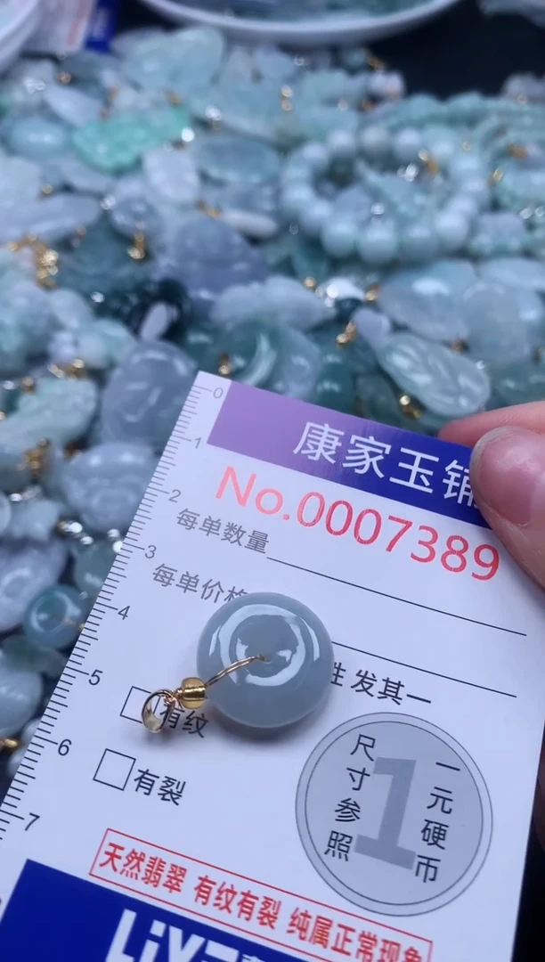 颈饰未镶嵌翡翠7389