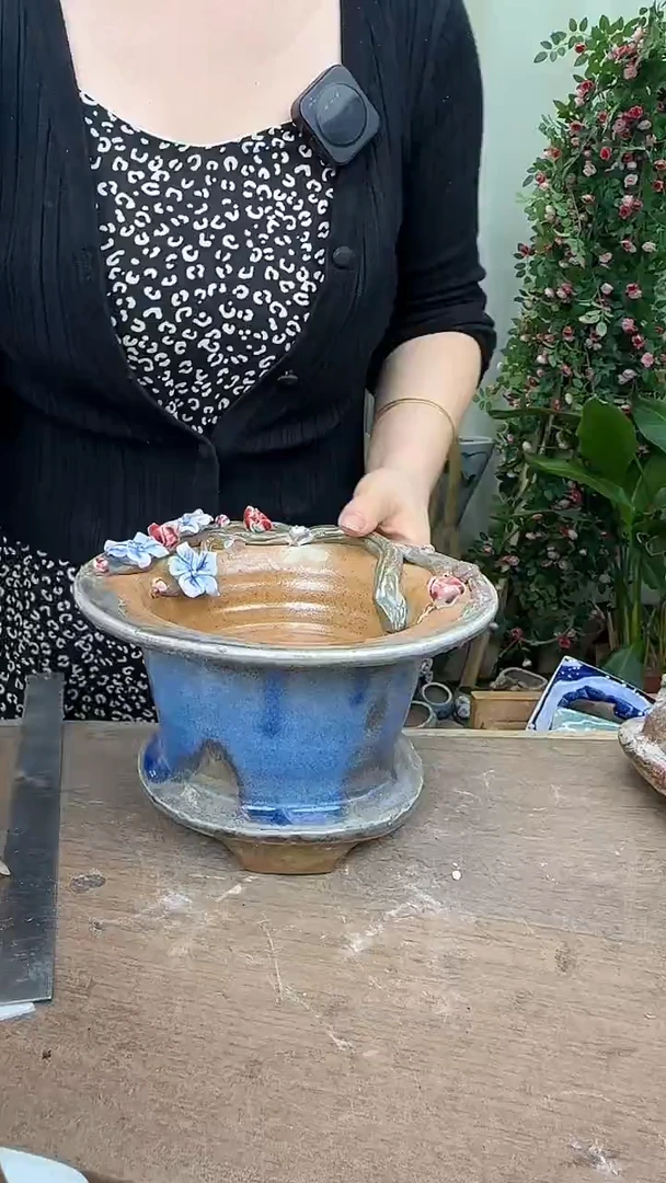 福*姊1个精工捏花不指定/顔色器形96