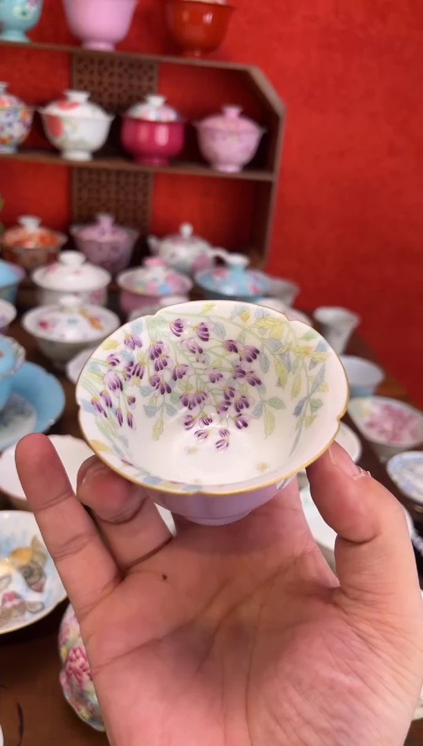 景德镇纯手绘陶瓷茶具