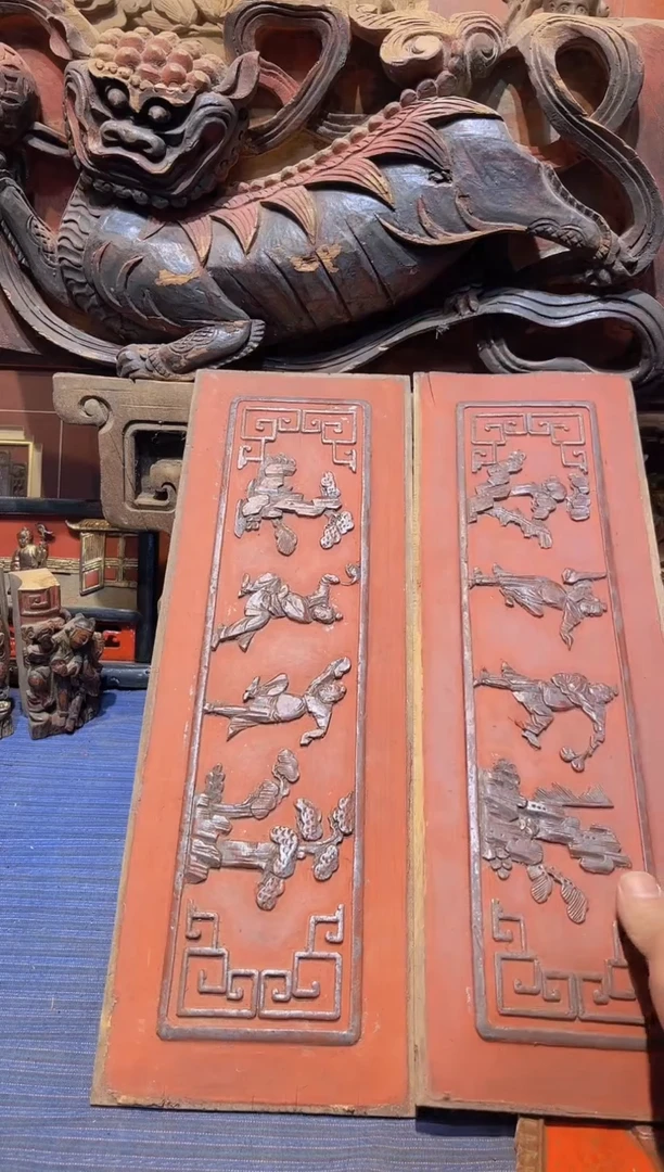 【闪购商品】香樟木老木雕老物件