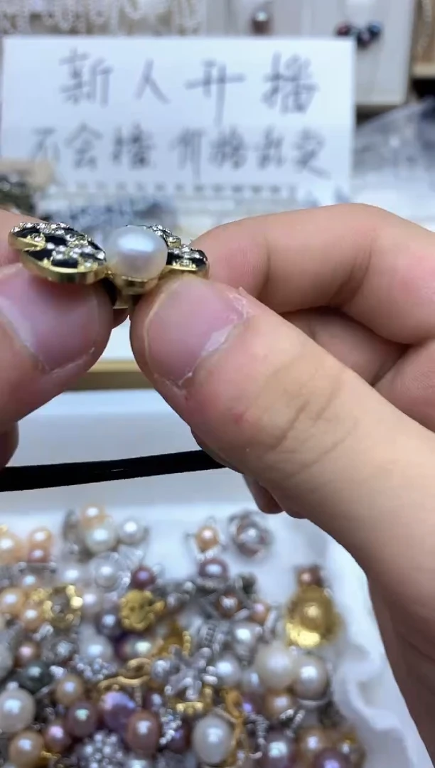 未镶嵌发饰淡水珍珠发饰