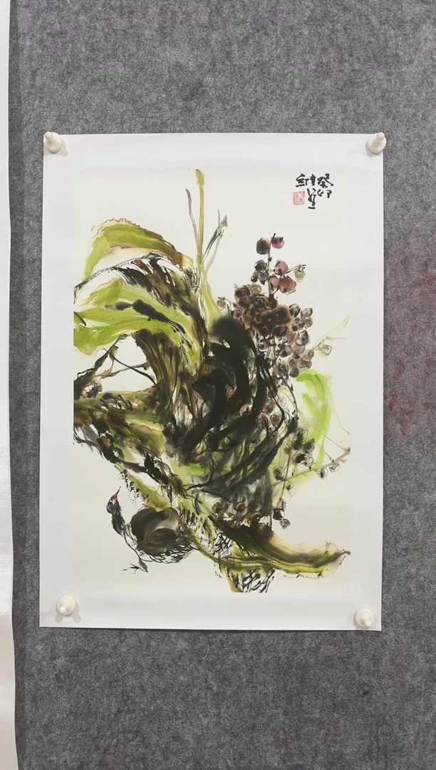 【闪购商品】国画 凌维维老师精品2.7平尺作品