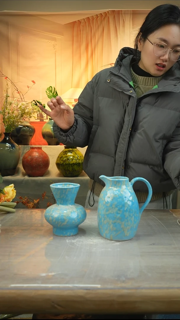 套组 陶瓷花瓶花器