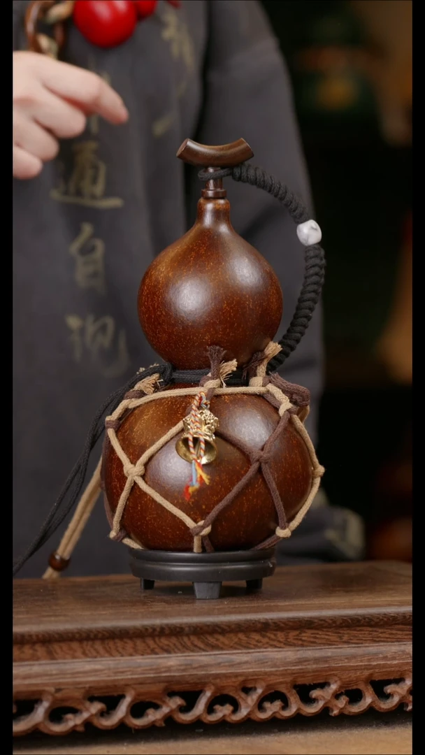 42号精品天然大漆酒葫芦一物一拍~