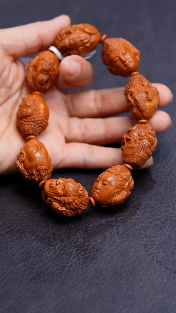 吊坠橄榄核十二生肖守护