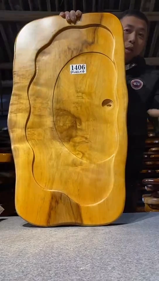 【闪购商品】实木茶盘 一物一拍（不含配件）