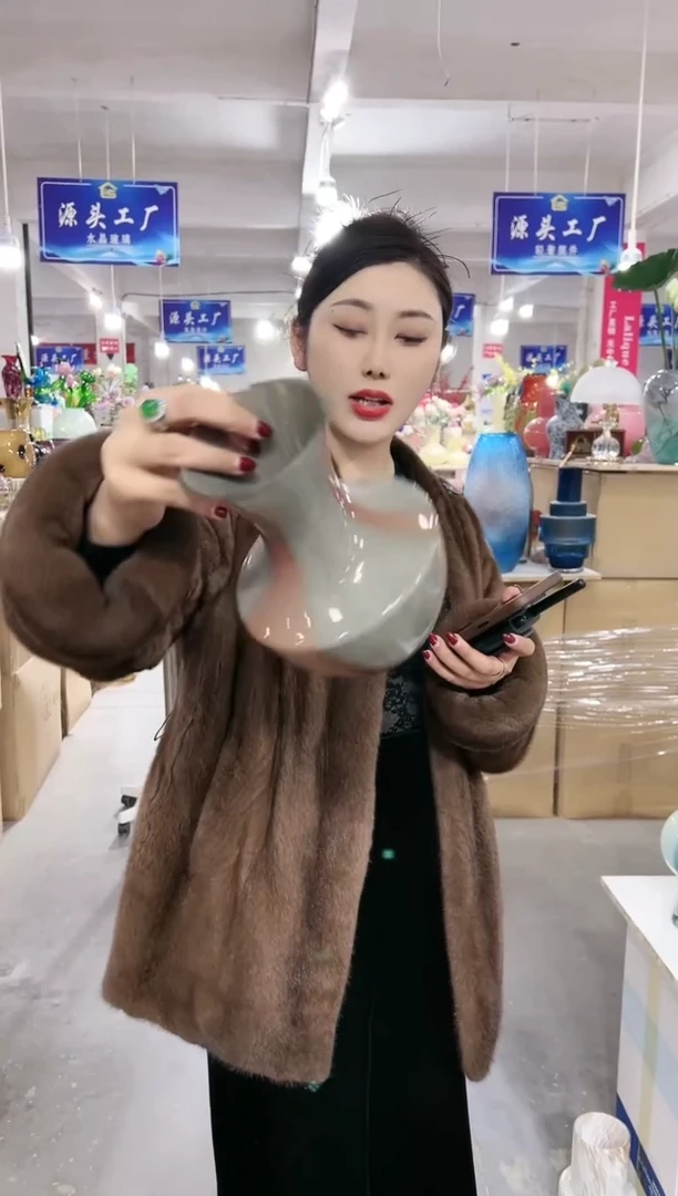 【闪购商品】玻璃私花贸易祁琪-微瑕--FNES2