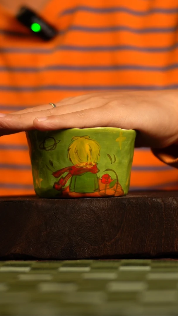 【闪购商品】清尘器物手工手绘瓷器