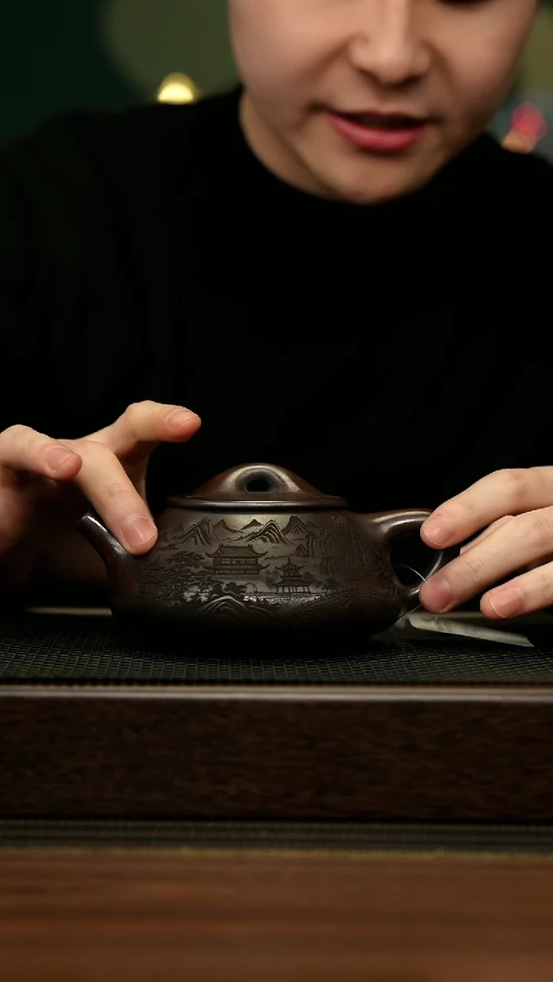 【闪购商品】紫砂茶壶宜兴原矿 手工 紫砂壶容量300CC