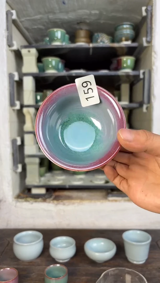 【闪购商品】摆件钧瓷窑变精品茶器