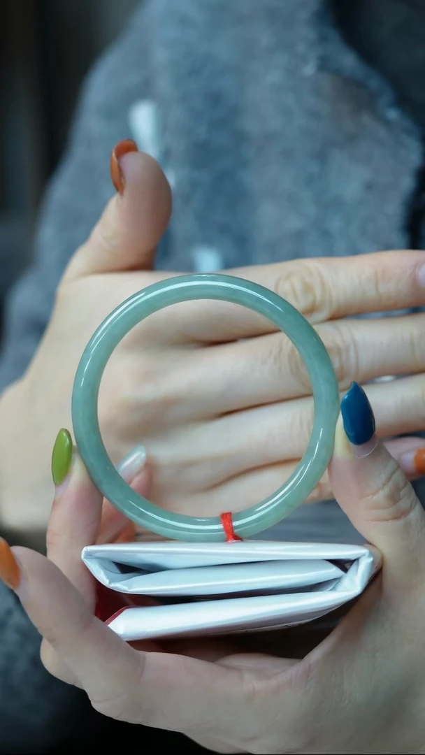 未镶嵌手镯翡翠2-57#美人条/姿/3