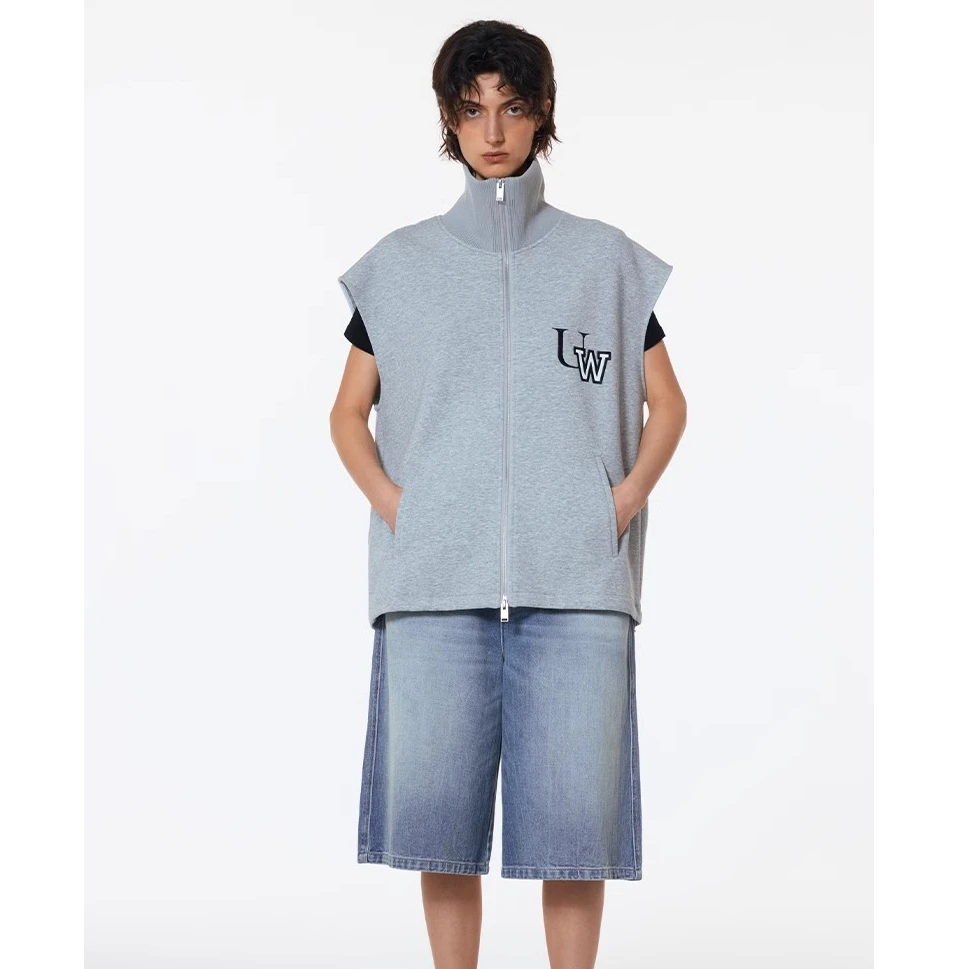 UHOOWU 纯色无袖马甲25年春款TP042925——1480