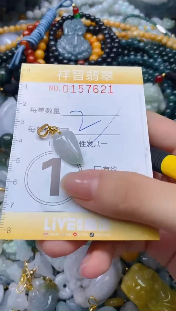 翡翠未镶嵌颈饰闪购0157621多样性发其一