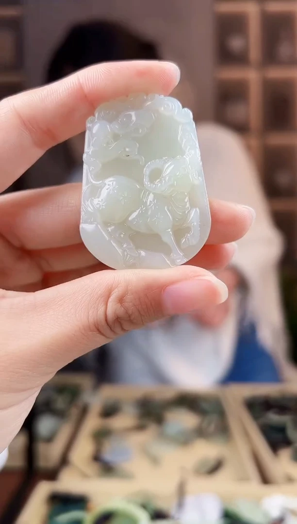 颈饰未镶嵌和田玉拍一发一，多样性发货