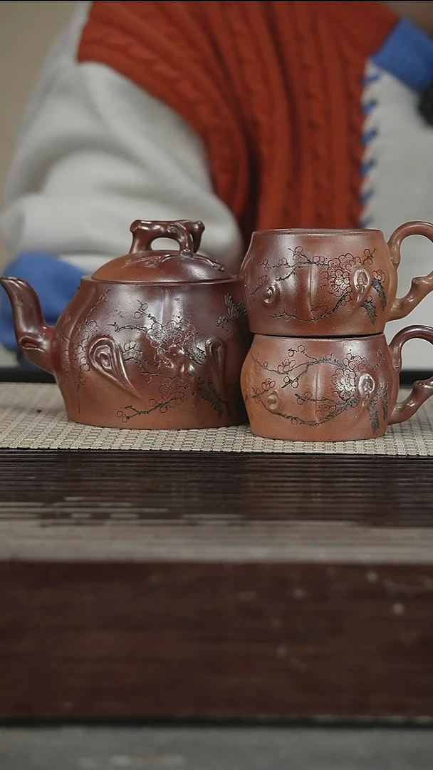 茶壶紫砂名家壶，带全套证300CC147号