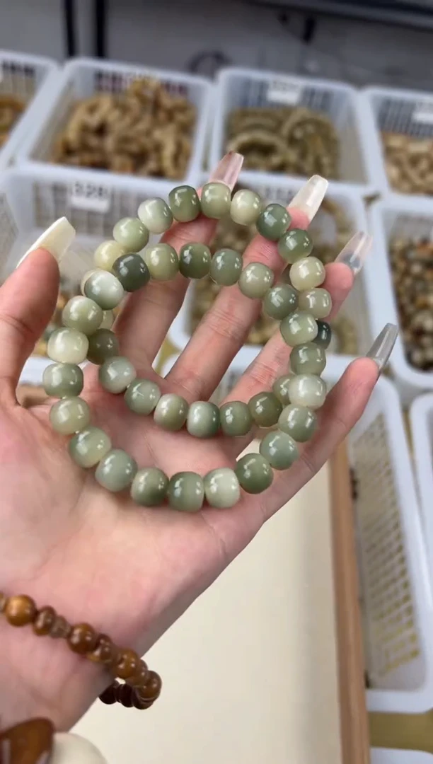 吊坠菩提根/象牙果卡10汉堡珠手串456