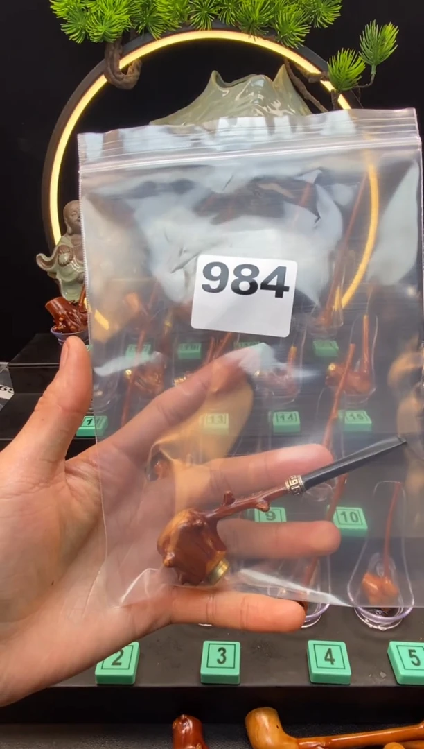 【闪购商品】黑果木檬子木烟斗