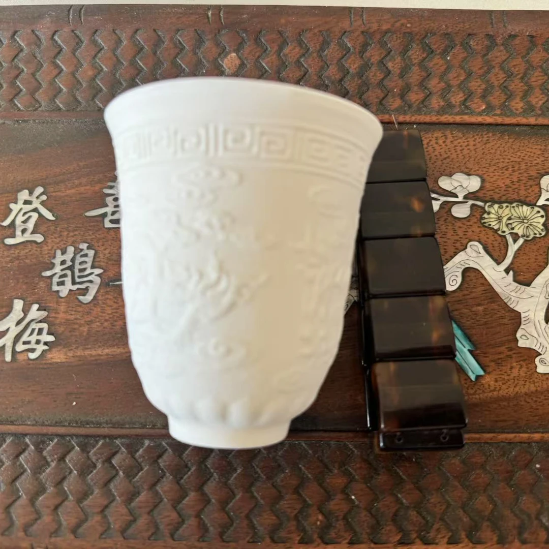 瓷器龙凤杯-龟龟手牌
