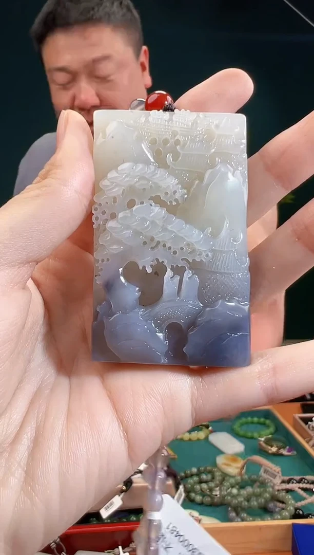 颈饰未镶嵌和田玉多样性发货 拍一单发一个